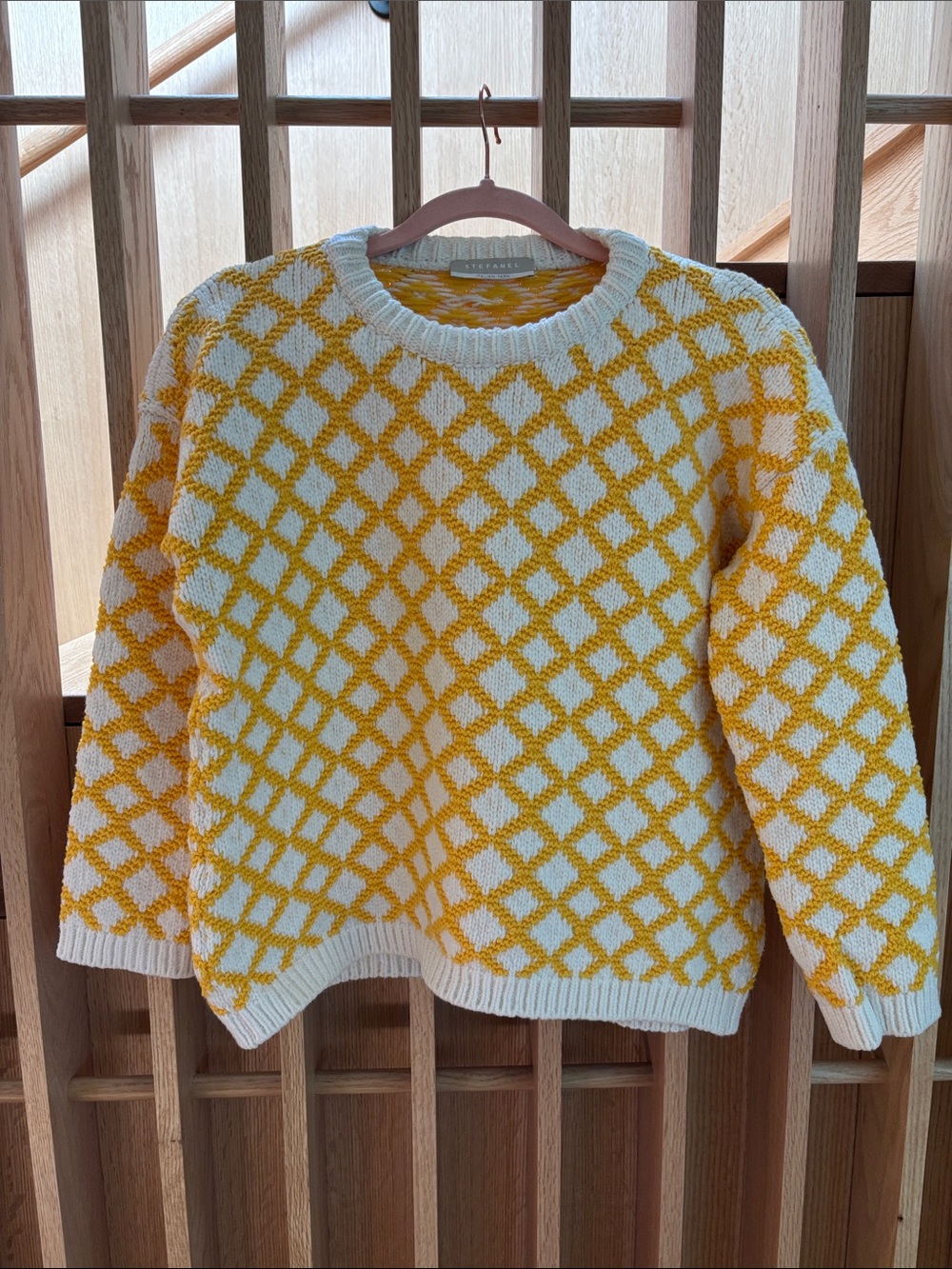 Stefanel Cotton Summer Knit Sweater